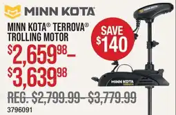 Cabela's MINN KOTA TERROVA TROLLING MOTOR offer