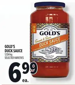 Metro GOLD'S DUCK SAUCE offer