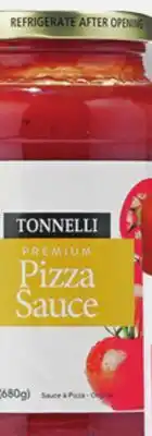 Metro TONNELLI PASTA OR PIZZA SAUCE offer