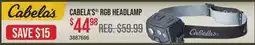 Cabela's CABELA'S RGB HEADLAMP offer