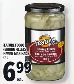Metro FEATURE FOODS HERRING FILLETS IN WINE MARINADE offer