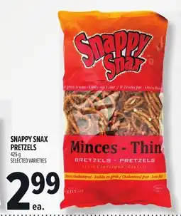Metro SNAPPY SNAX PRETZELS offer