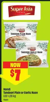 FreshCo Handi Tandoori Plain or Garlic Naan offer