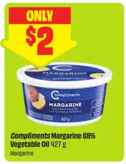 FreshCo Compliments Margarine 68% Vegetable Oil offer