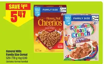 FreshCo General Mills Family Size Cereal offer