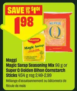 FreshCo Maggi Magic Sarap Seasoning Mix 96 g or Super Q Golden Bihon Cornstarch Sticks 454 g offer