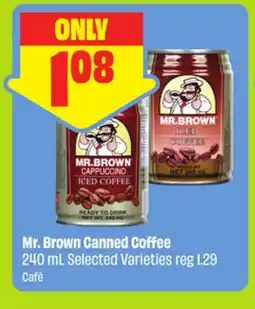 FreshCo Mr. Brown Canned Coffee 240 mL Selected Varieties - dragon boat offer