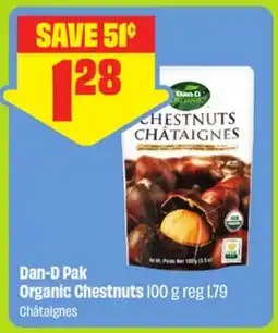 FreshCo Dan-D Pak Organic Chestnuts 100 g - dragon boat offer