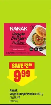 FreshCo Nanak Veggie Burger Patties offer