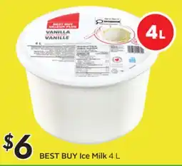 Sobeys BEST BUY Ice Milk offer