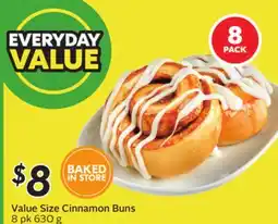 Sobeys Value Size Cinnamon Buns offer