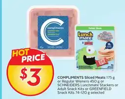 Sobeys COMPLIMENTS Sliced Meats offer