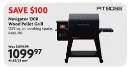 Home Hardware Navigator 1300 Wood Pellet Grill offer