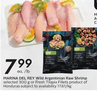 Sobeys Wild Argentinian Raw Shrimp offer