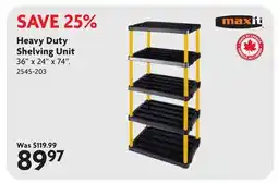 Home Hardware Heavy Duty Shelving Unit offer