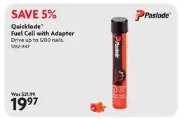 Home Hardware Quicklode Fuel Cell with Adapter offer