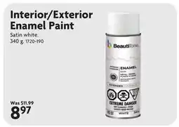 Home Hardware Interior/Exterior Enamel Paint offer