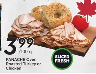Sobeys PANACHE Oven Roasted Turkey or Chicken offer