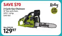 Home Hardware 2-Cycle Gas Chainsaw offer