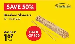 Home Hardware Bamboo Skewers offer