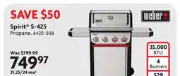 Home Hardware Spirit S-425 offer