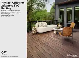 Home Hardware Vintage Collection Advanced PVC Decking offer