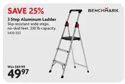 Home Hardware 3 Step Aluminum Ladder offer