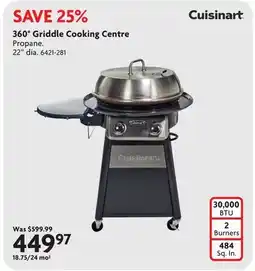 Home Hardware 360° Griddle Cooking Centre offer