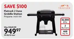 Home Hardware Traeger Flatrock 2 Zone Griddle Station offer