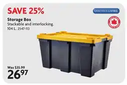Home Hardware Storage Box offer