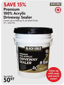Home Hardware Premium 100% Acrylic Driveway Sealer offer
