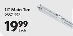 Home Hardware Suspended Ceiling Grid 12' Main Tee offer