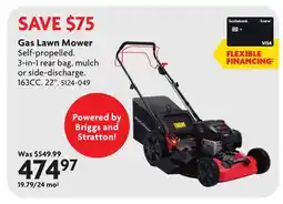 Home Hardware Gas Lawn Mower offer
