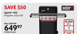 Home Hardware Spirit 425 offer