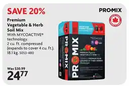 Home Hardware Premium Vegetable & Herb Soil Mix offer