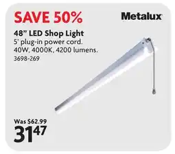 Home Hardware 48 LED Shop Light offer