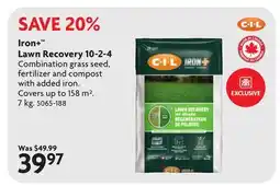 Home Hardware Iron+ Lawn Recovery 10-2-4 offer