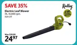 Home Hardware Electric Leaf Blower offer