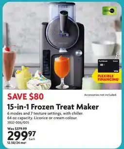 Home Hardware 15-in-1 Frozen Treat Maker offer