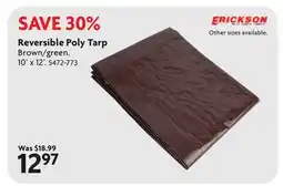 Home Hardware Reversible Poly Tarp offer