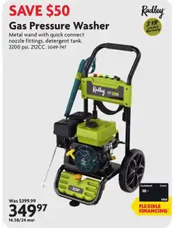 Home Hardware Gas Pressure Washer offer