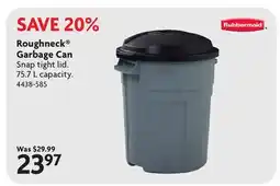 Home Hardware Roughneck Garbage Can offer