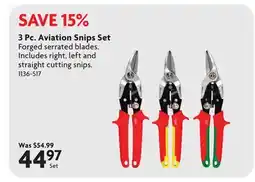 Home Hardware 3 Pc. Aviation Snips Set offer