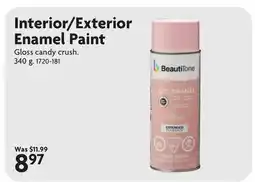Home Hardware Interior/Exterior Enamel Paint Gloss offer