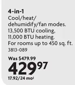 Home Hardware Smart Portable Air Conditioners offer