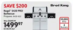 Home Hardware Regal S420 PRO Barbecue offer