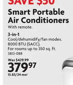 Home Hardware Smart Portable Air Conditioners offer