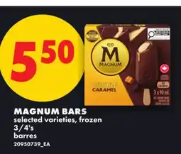 No Frills MAGNUM BARS, 3/4's offer