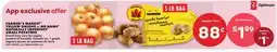 No Frills FARMER'S MARKET YELLOW ONIONS, 3 LB BAG or NO NAME NATURALLY IMPERFECT SMALL POTATOES, 5 LB BAG offer