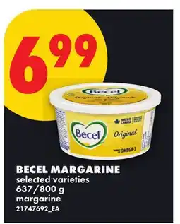 No Frills BECEL MARGARINE, 637/800 g offer